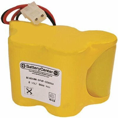 6.0-Volt 5500mAh Replacement for the BAT-0001N OLD Nickel Cadmium Battery (Rechargeable)