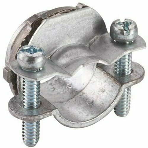 Halex 3/8 in. Non-Metallic (NM) Twin-Screw Cable Clamp Connector