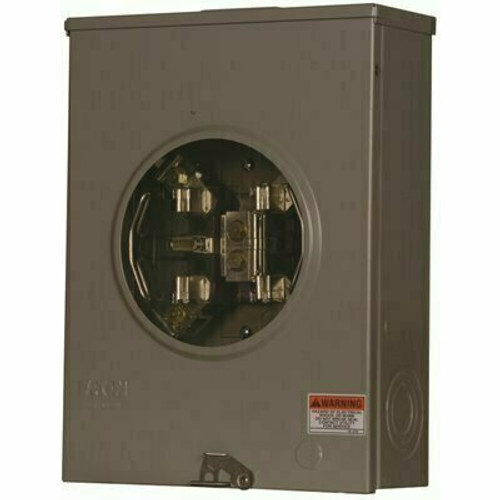 Eaton 200 Amp Residential Ringless Meter Socket 2464859 Eaton 200 Amp Residential Ringless Meter Socket 2464859