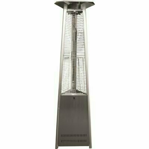 AZ Patio Heaters 38,000 BTU Commercial Stainless Steel Quartz Tube Propane Patio Heater