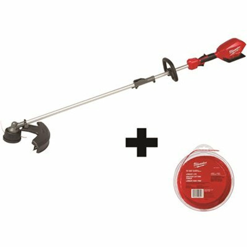 Milwaukee M18 FUEL 18V Lithium-Ion Cordless Brushless QUIK-LOK String Grass Trimmer with 0.095 in. x 250 ft. Trimmer Line Milwaukee M18 FUEL 18V Lithium-Ion Cordless Brushless QUIK-LOK String Grass Trimmer with 0.095 in. x 250 ft. Trimmer Line