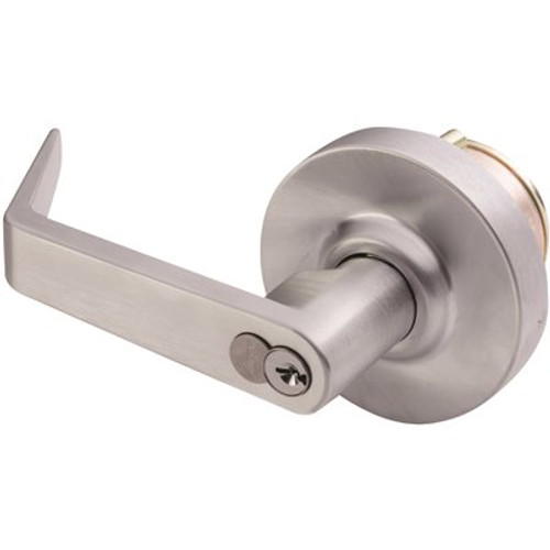 Arrow S1150/S1250/ED910 Series Exit Trim, SR Handle, use w/ S1150/S1250 & ED910 Exits, Storeroom, Satin Chrome, Less Cylinder Arrow S1150/S1250/ED910 Series Exit Trim, SR Handle, use w/ S1150/S1250 & ED910 Exits, Storeroom, Satin Chrome, Less Cylinder
