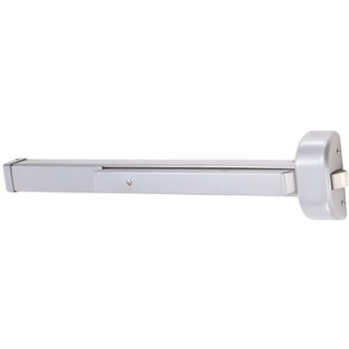 Arrow S1250 Series Grade 1,48 in. Sprayed Aluminum Finish Non-handed Fire Rated Surface Exit Device, Exit Only Arrow S1250 Series Grade 1,48 in. Sprayed Aluminum Finish Non-handed Fire Rated Surface Exit Device, Exit Only