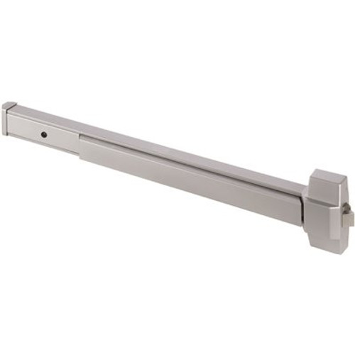 Arrow ED910 Series Grade 1,36 in. Stainless Steel Finish Non-handed Surface Exit Device, Exit Only Arrow ED910 Series Grade 1,36 in. Stainless Steel Finish Non-handed Surface Exit Device, Exit Only