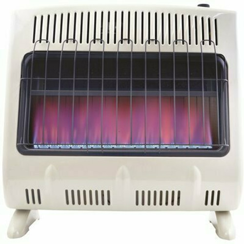 HEATSTAR 30000 BTU Vent-Free Blue Flame Natural Gas Heater with Thermostat and Blower HEATSTAR 30000 BTU Vent-Free Blue Flame Natural Gas Heater with Thermostat and Blower