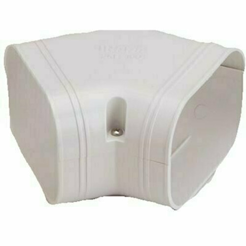 SlimDuct 3.75" 45° Flat Ell, White 100 SlimDuct 3.75" 45° Flat Ell, White 100