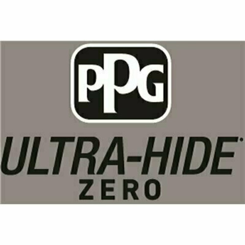 PPG Ultra-Hide Zero 1 gal. #PPG1001-5 Dover Gray Satin Interior Paint PPG Ultra-Hide Zero 1 gal. #PPG1001-5 Dover Gray Satin Interior Paint