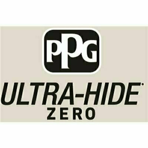 PPG 1 gal. Ultra-Hide Zero PPG1025-2 Silent Smoke Flat Interior Paint