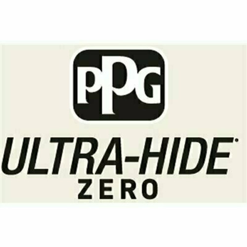 PPG Ultra-Hide Zero 1 gal. PPG1006-1 Gypsum Satin Interior Paint PPG Ultra-Hide Zero 1 gal. PPG1006-1 Gypsum Satin Interior Paint