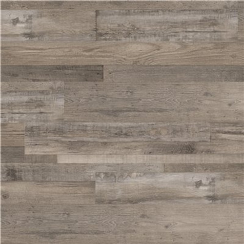 A&A Surfaces Ashen Estate 20 MIL x 7 in. x 48 in. Waterproof Click Lock Luxury Vinyl Plank Flooring (950.8 sq. ft. / pallet)