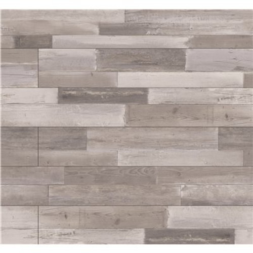 A&A Surfaces Hoffman Gray 20 MIL x 7 in. x 48 in. Waterproof Click Lock Luxury Vinyl Plank Flooring (19.02 sq. ft./ case)