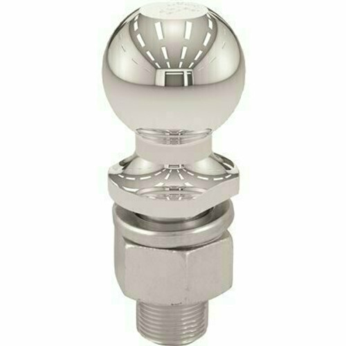 CURT 2-5/16" Trailer Hitch Tow Ball (1-1/4" x 2-5/8" Shank, 15,000 lbs., Chrome) CURT 2-5/16" Trailer Hitch Tow Ball (1-1/4" x 2-5/8" Shank, 15,000 lbs., Chrome)