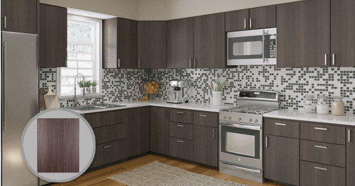 Slab Drawer in Mocha Teak