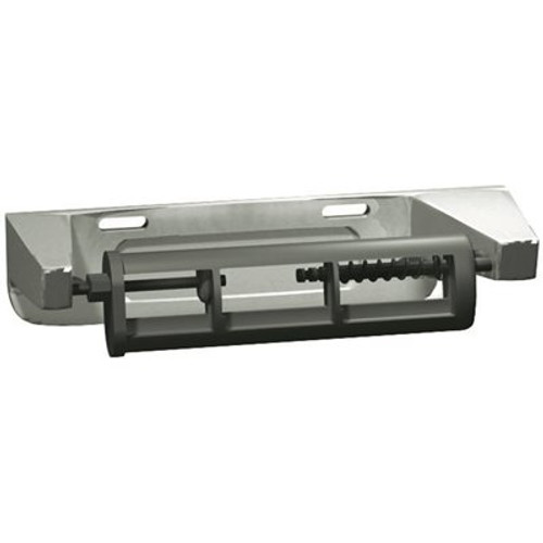 ASI American Specialties Commercial Surface Mounted Single Toilet Tissue Holder Dispenser Controlled Delivery in Silver