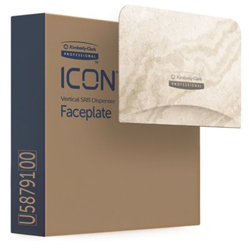 Faceplate (58791), Warm Marble Design, for Coreless Standard Roll Toilet Paper Dispenser 2 Roll Vertical Faceplate (58791), Warm Marble Design, for Coreless Standard Roll Toilet Paper Dispenser 2 Roll Vertical