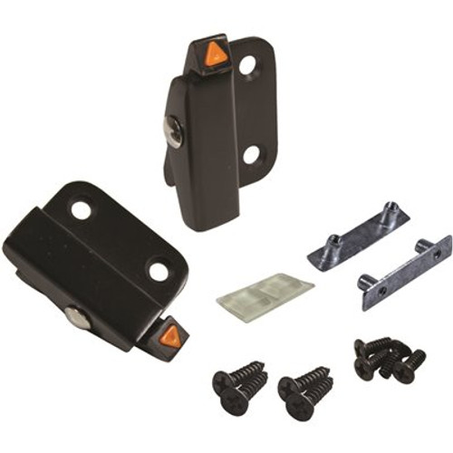 Oil Rubbed Bronze Single Action Single/Double Hung (WOCD) Window Opening Control Device Ventlock (Pack of 2) 320654061