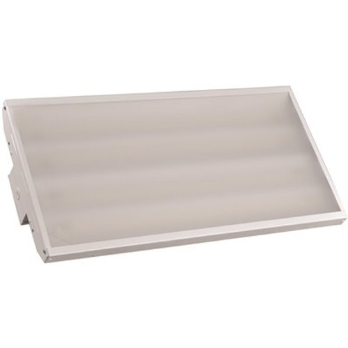 160-Watt 2 ft. 250-Watt Equivalent White Integrated LED High Bay Light Cool White 4000K with 21360 Lumens