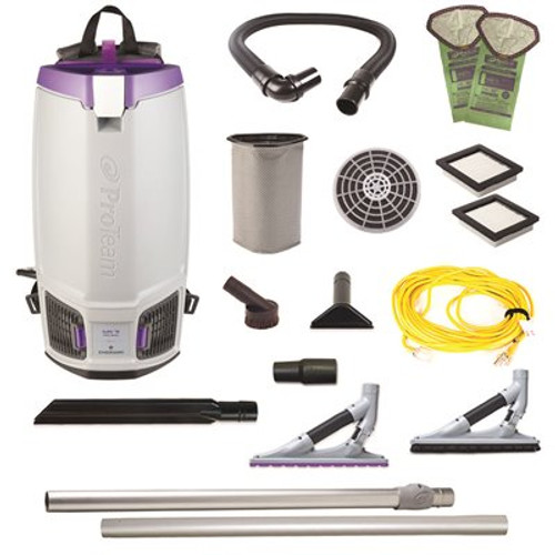 ProTeam GoFit 10,10 qt. with ProBlade Hard Surface & Carpet Tool Kit 120 Volt Commercial Backpack ProTeam GoFit 10,10 qt. with ProBlade Hard Surface & Carpet Tool Kit 120 Volt Commercial Backpack