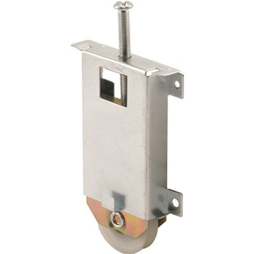 Prime-Line 1-1/2 in. Concave Nylon Ball Bearing Mirror Door Roller (2-Pack) Prime-Line 1-1/2 in. Concave Nylon Ball Bearing Mirror Door Roller (2-Pack)