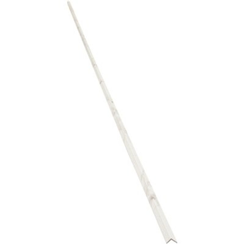 PALISADE Carrara Marble 94 in. Vinyl Backsplash Accessory L Trim(5-Pack)