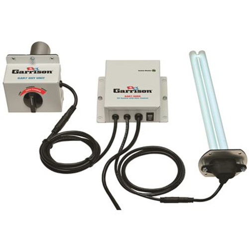 Garrison MULTIVOLTAGE UV GERMICIDAL REMOTE AIR PURIFIER WITH ACTIVATED OXYGEN, 16 IN. Garrison MULTIVOLTAGE UV GERMICIDAL REMOTE AIR PURIFIER WITH ACTIVATED OXYGEN, 16 IN.