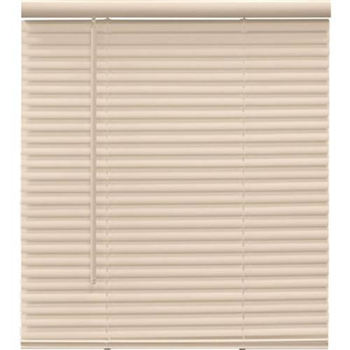 Champion TruTouch 72x48" Cordless 1" Vinyl Mini Blind Alabaster