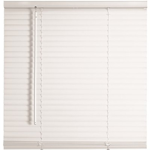 Champion TruTouch 29x36" Cordless 1" Vinyl Mini Blind White