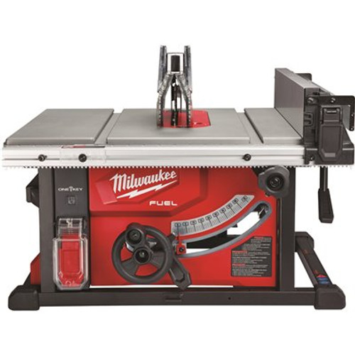 M18 FUEL ONE-KEY 18- volt Lithium-Ion Brushless Cordless 8-1/4 in. Table Saw Kit W/(1) 12.0Ah Battery & Rapid Charger