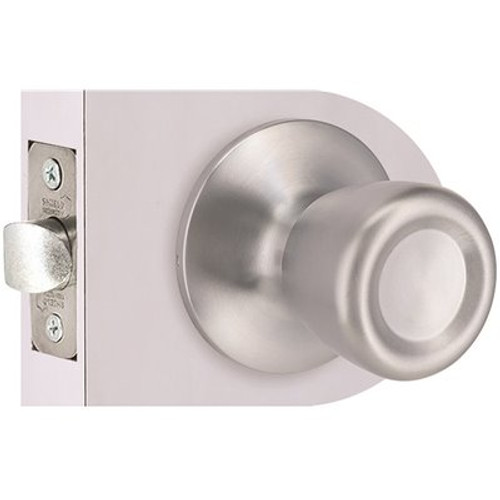 Tulip Passage Hall/Closet Door Knob 2-3/8" and 2 Backset Grade 3 Satin 3/4" 3/4" Chrome 6-Pack Tulip Passage Hall/Closet Door Knob 2-3/8" and 2 Backset Grade 3 Satin 3/4" 3/4" Chrome 6-Pack
