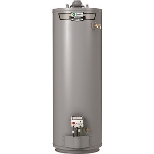 A. O. SMITH 40-Gallon Tall Natural Gas Water Heater 18" D X 61-3/4" H