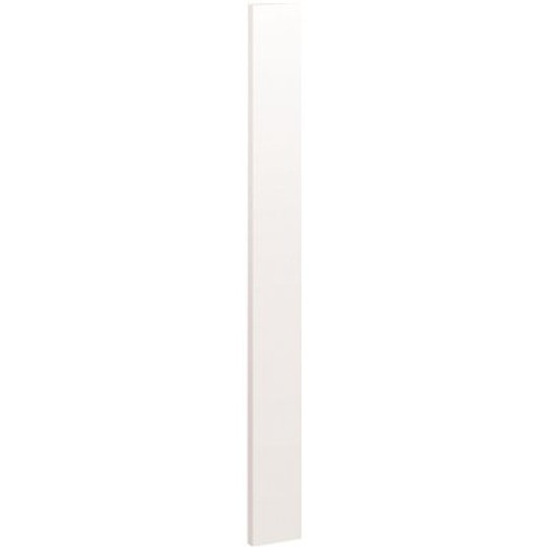 Mill'S Pride Richmond Kitchen Cabinet Filler Strip, Verona White, 3"x42"x0.75"