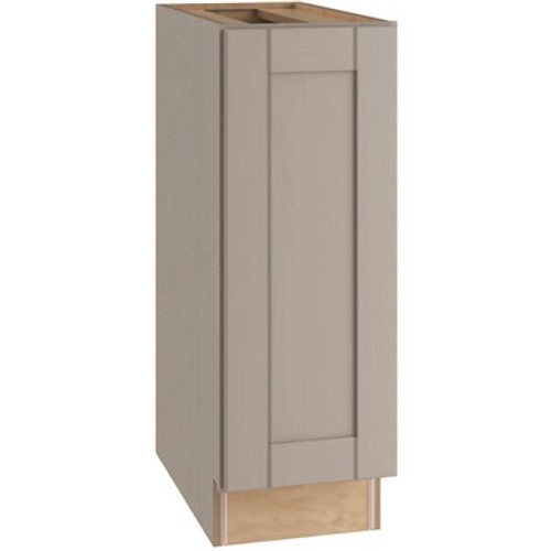 Mill'S Pride Richmond Shaker Rta Kitchen Cabinet, Vesuvius Gray, 9"x34.5"x24"