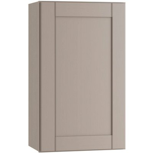 Mill'S Pride Richmond Shaker Rta Wall Cabinet Single, Vesuvius Gray, 21"x30"x12"