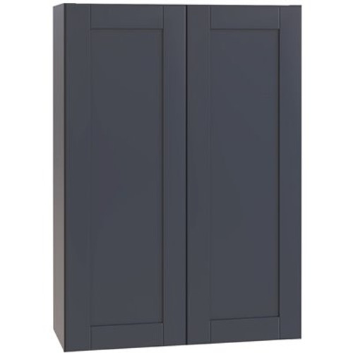 Mill'S Pride Richmond Shaker Rta Wall Cabinet Double, Valencia Blue, 30"x42"x12"