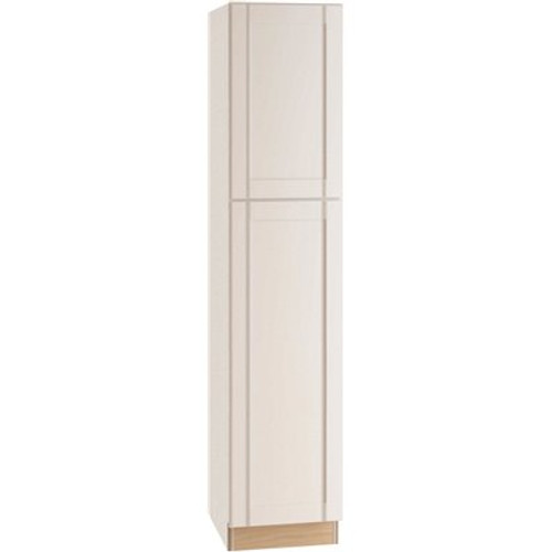 Mill'S Pride Richmond Shaker Rta Pantry Cabinet, Verona White, 18"x84"x24"