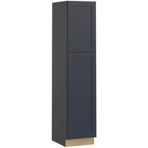 Mill'S Pride Richmond Shaker Rta Pantry Cabinet, Valencia Blue, 18"x84"x24"