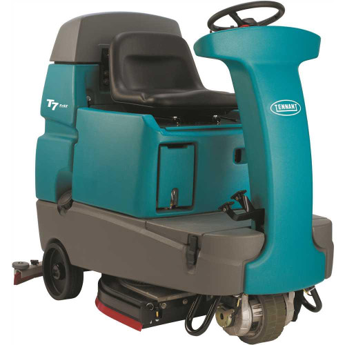 TENNANT T7 Rider - Disk Scrubber, 26", 240AH C/20 Battery, Conventional, 25A 115V AC 60Hz 1Ph On-Board Charger TENNANT T7 Rider - Disk Scrubber, 26", 240AH C/20 Battery, Conventional, 25A 115V AC 60Hz 1Ph On-Board Charger