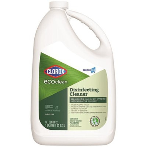 Clorox EcoClean  Disinfecting Cleaner Refill, 128 Fluid Ounces, (60095) Clorox EcoClean  Disinfecting Cleaner Refill, 128 Fluid Ounces, (60095)