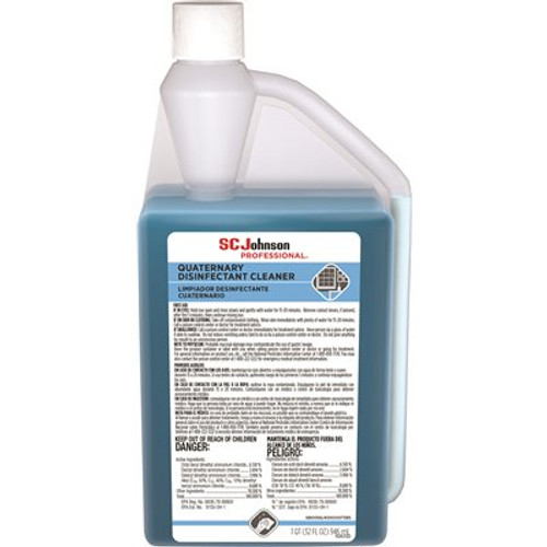 Sc Johnson Professional Quaternary Disinfectant Cleaner Case Of 6 Sc Johnson Professional Quaternary Disinfectant Cleaner Case Of 6