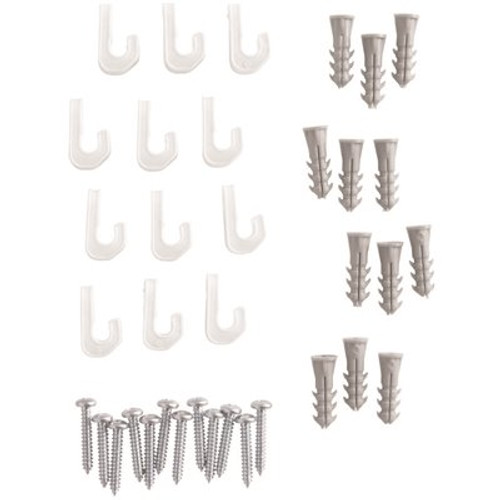 Everbilt Down Clips - Contractor -Package of 12 Everbilt Down Clips - Contractor -Package of 12