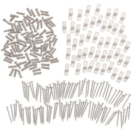 Everbilt Metal U clips - Contractor -Package of 48 Everbilt Metal U clips - Contractor -Package of 48