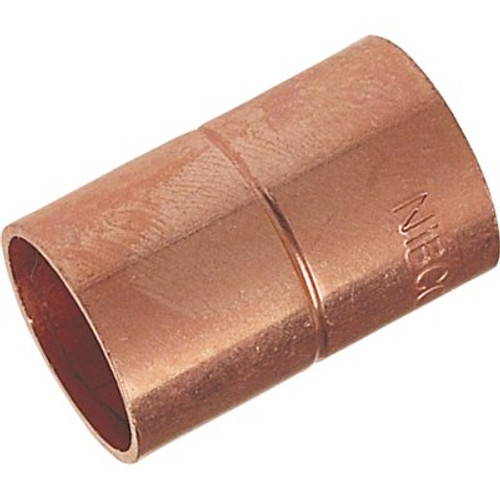 NIBCO 5/8" OD ACR Copper Coupling With Stop NIBCO 5/8" OD ACR Copper Coupling With Stop