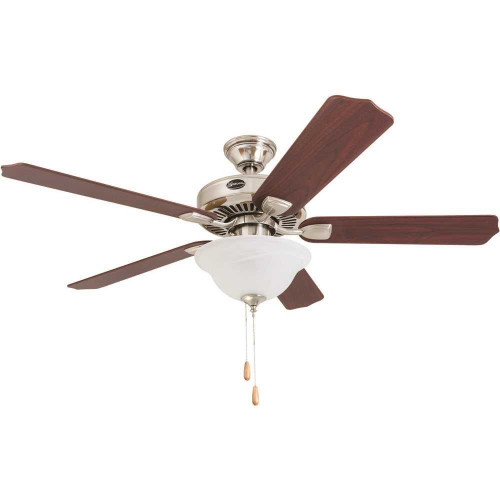 Seasons Seasons® Quick Install 52 Inch, Mount Point Bonita Ceiling Fan, Brushed NICKEL