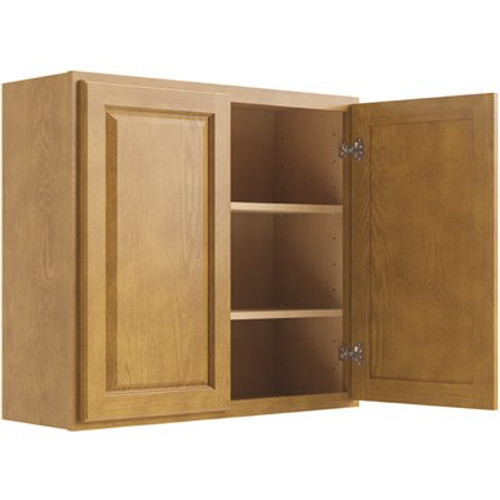 CNC Cabinetry Cabinetry Country Oak Wall Cabinet 24w X 24h