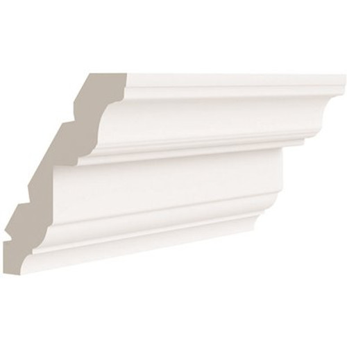 CNC Cabinetry Cabinetry Luxor White Royal Crown Molding 1w X 3.5h