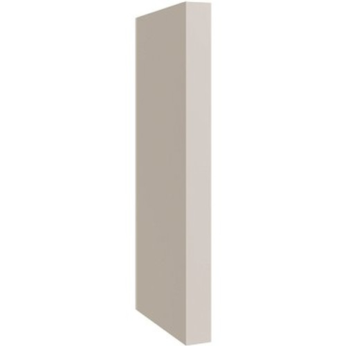 CNC CABINETRY Luxor Column, 3"w X 36"h X 15"d, Shaker Misty Grey