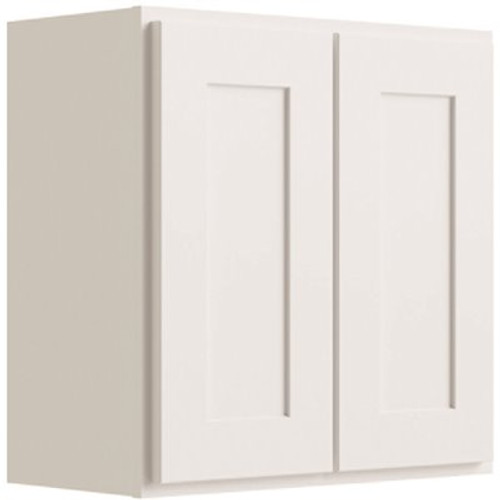 CNC CABINETRY Luxor 2-Door Wall Cabinet, 39"w X 24"h X 12"d, Shaker White CNC CABINETRY Luxor 2-Door Wall Cabinet, 39"w X 24"h X 12"d, Shaker White