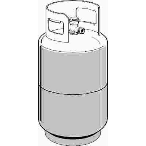 Worthington 40 lbs. Empty Propane Tank