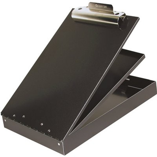 Saunders Cruiser Mate 1 in. Aluminum Storage Clipboard, Black Saunders Cruiser Mate 1 in. Aluminum Storage Clipboard, Black