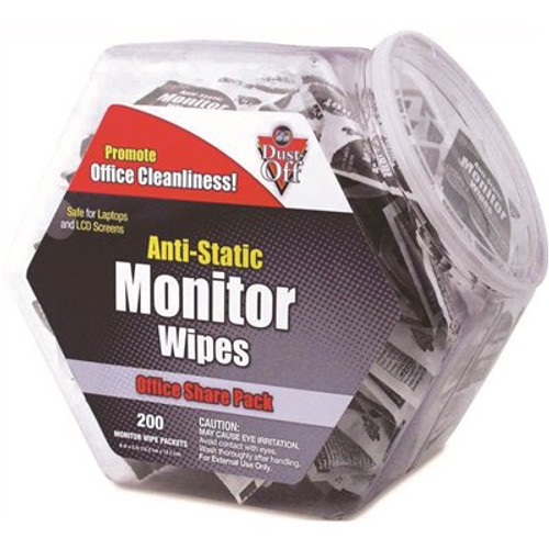 Falcon Touch Screen Wipes Office Share Pack (200-Count)